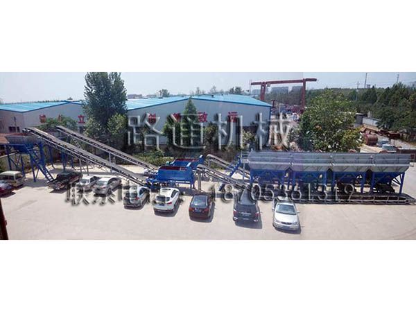 穩(wěn)定土拌和站遠景